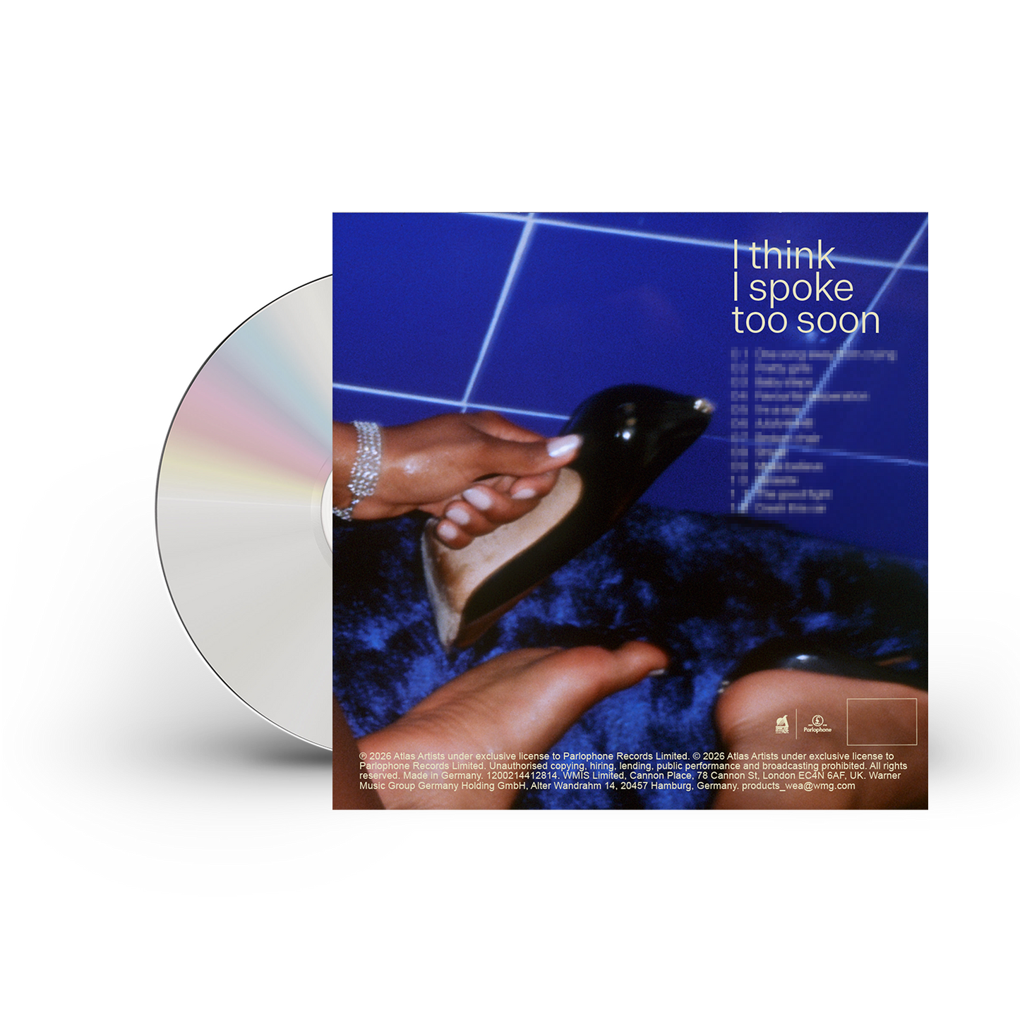 'I think I spoke too soon' Exclusive Sleeve CD #3