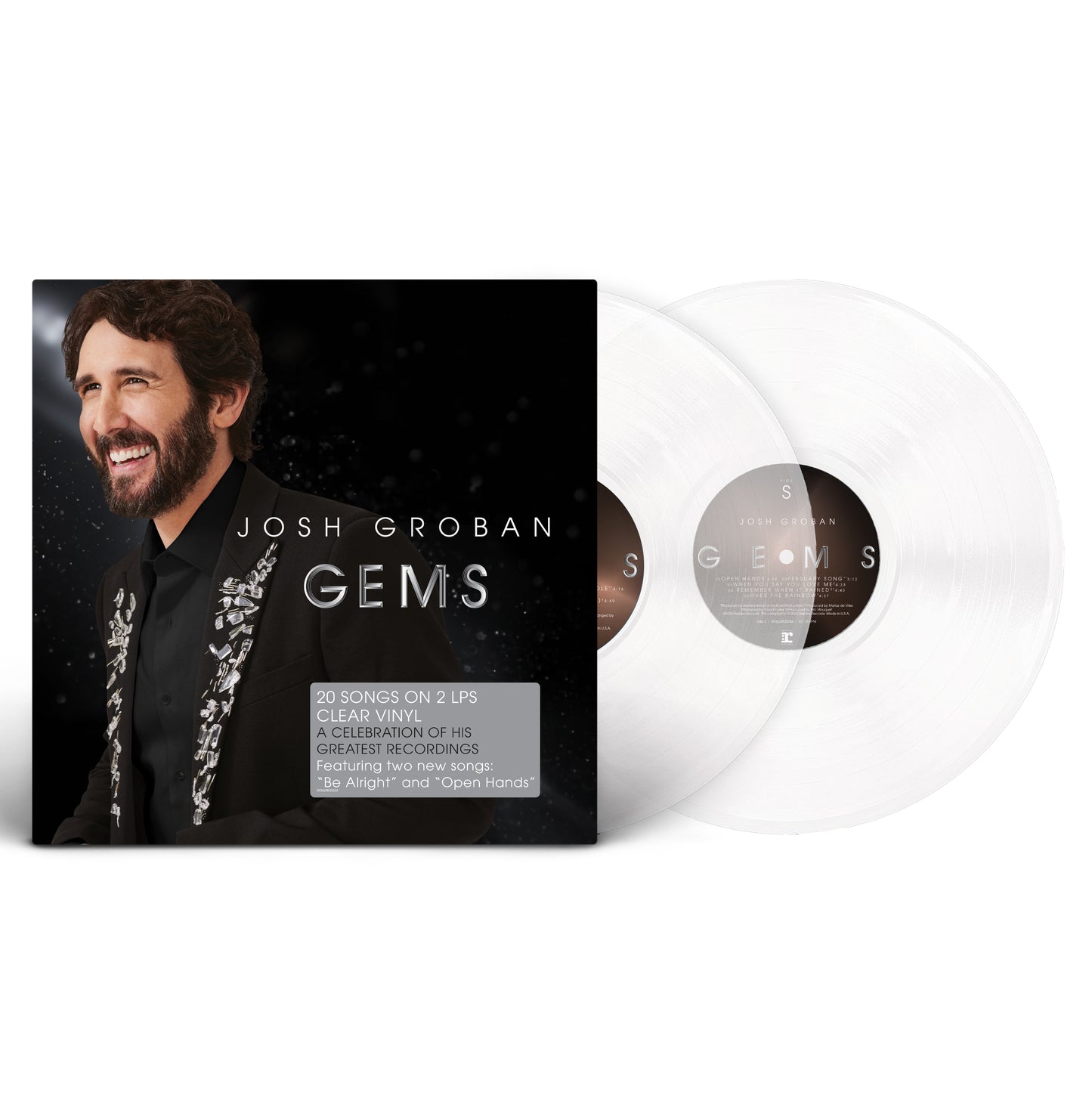 Gems Clear Vinyl 2LP