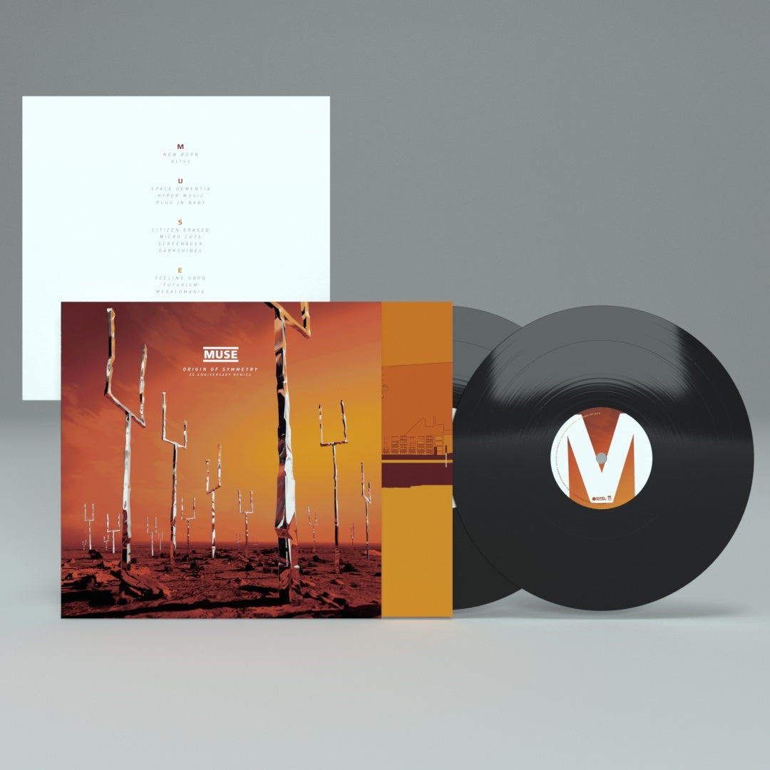 Origin of Symmetry (XX Anniversary RemiXX) Standard Black Vinyl