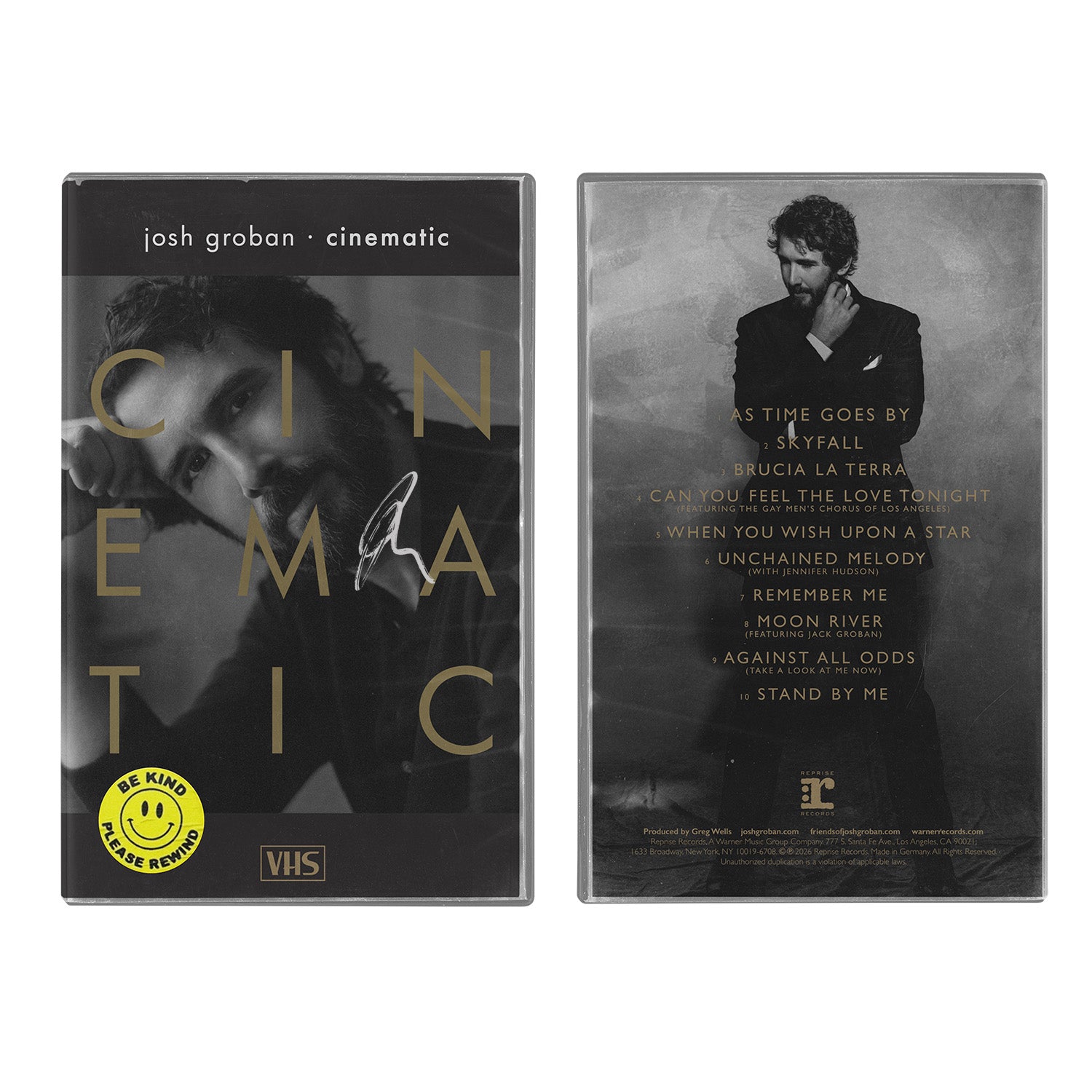 Limited Edition CINEMATIC Signed VHS – Warner Records
