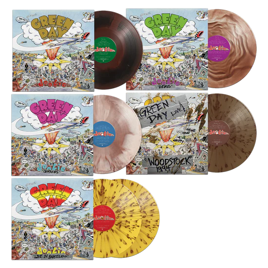 Dookie 30th Anniversary Color Vinyl Box Set