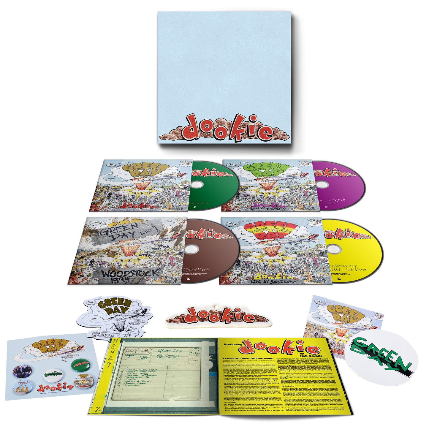 Dookie 30th Anniversary 4CD Set