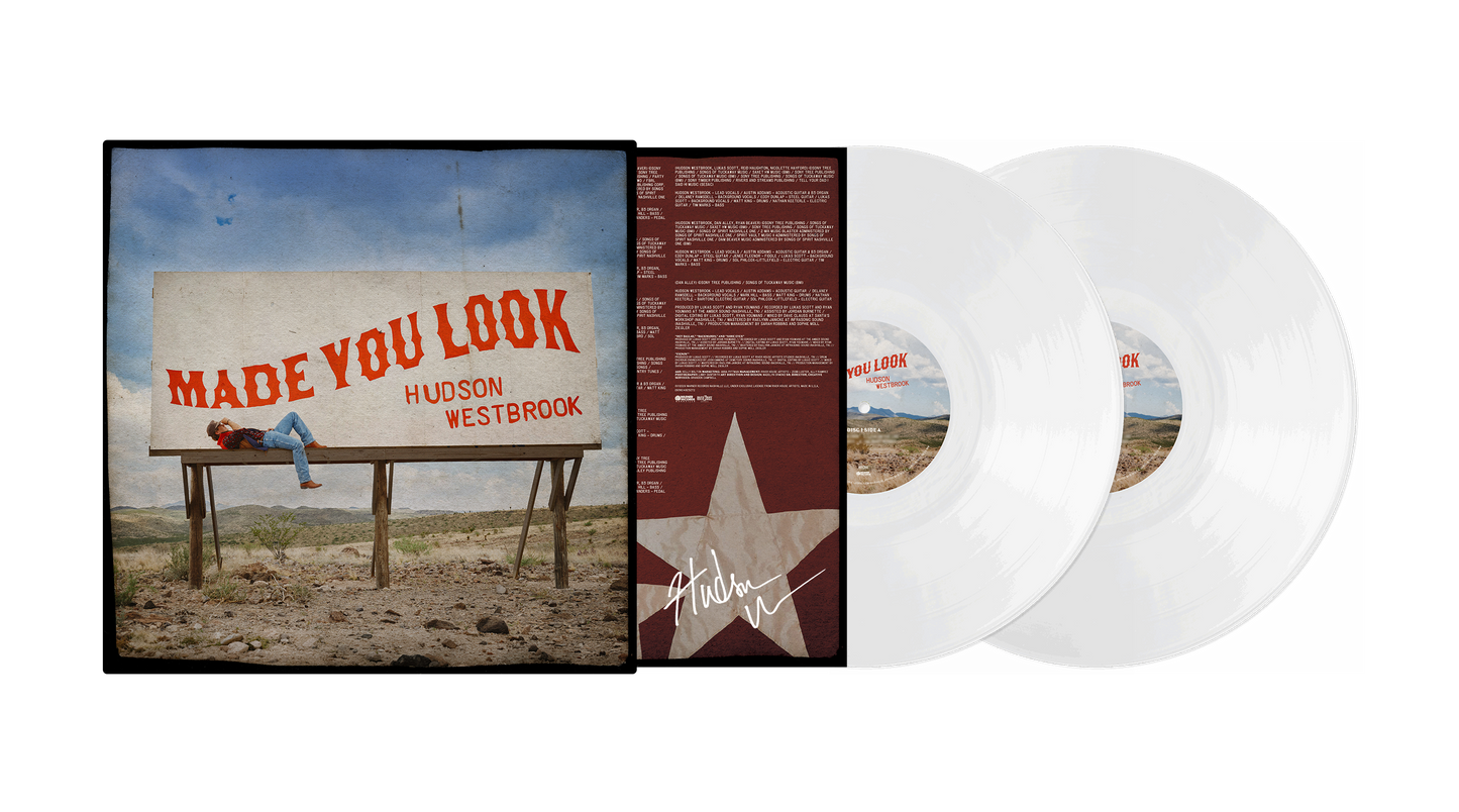 Made You Look SIGNED White Vinyl 2LP