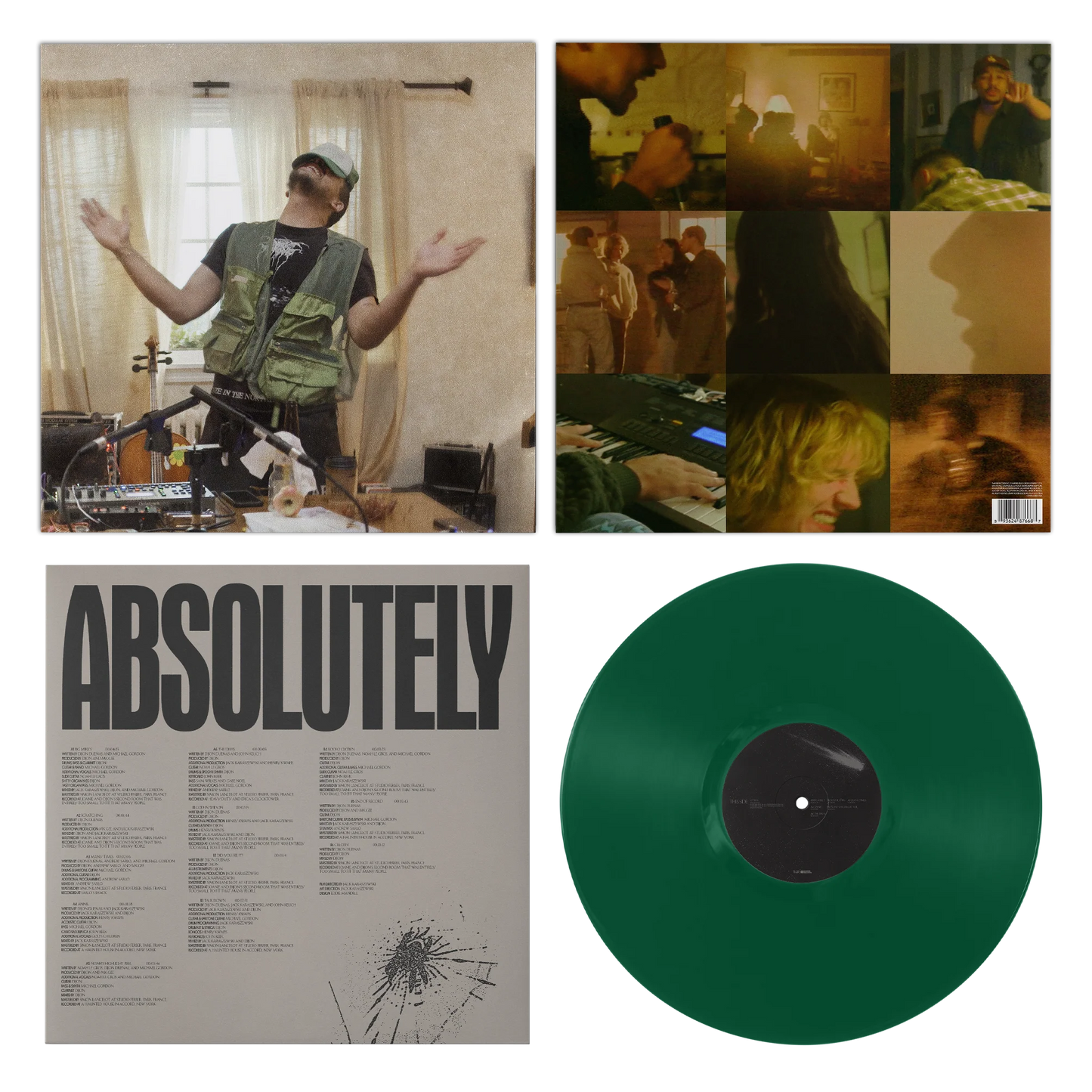 Absolutely Vinyl LP (Green)