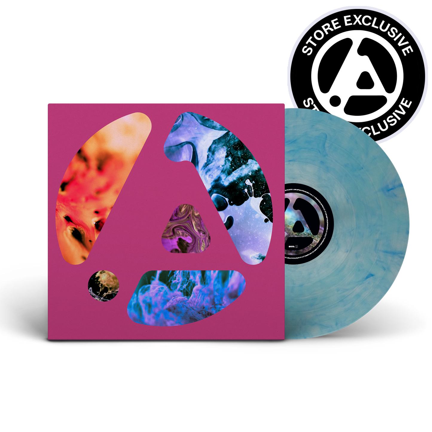 FROM ZERO ALTERNATE COVER 3 BLUEBERRY VINYL LP