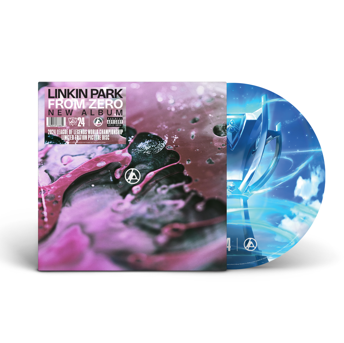 FROM ZERO LEAGUE OF LEGENDS WORLD CHAMPIONSHIP LIMITED EDITION PICTURE DISC VINYL