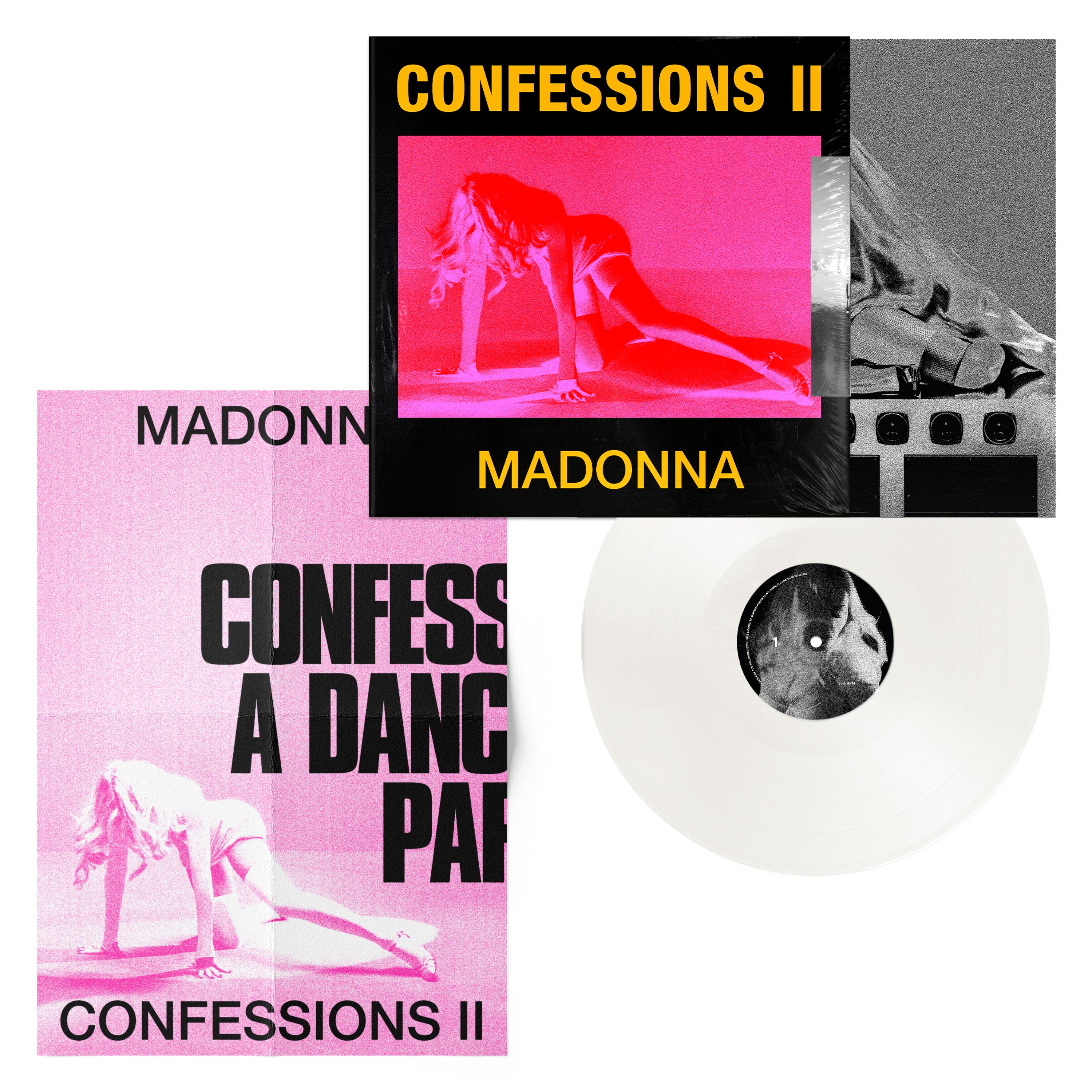 CONFESSIONS II – Spotify Fans First Milky Clear Vinyl – Warner Records