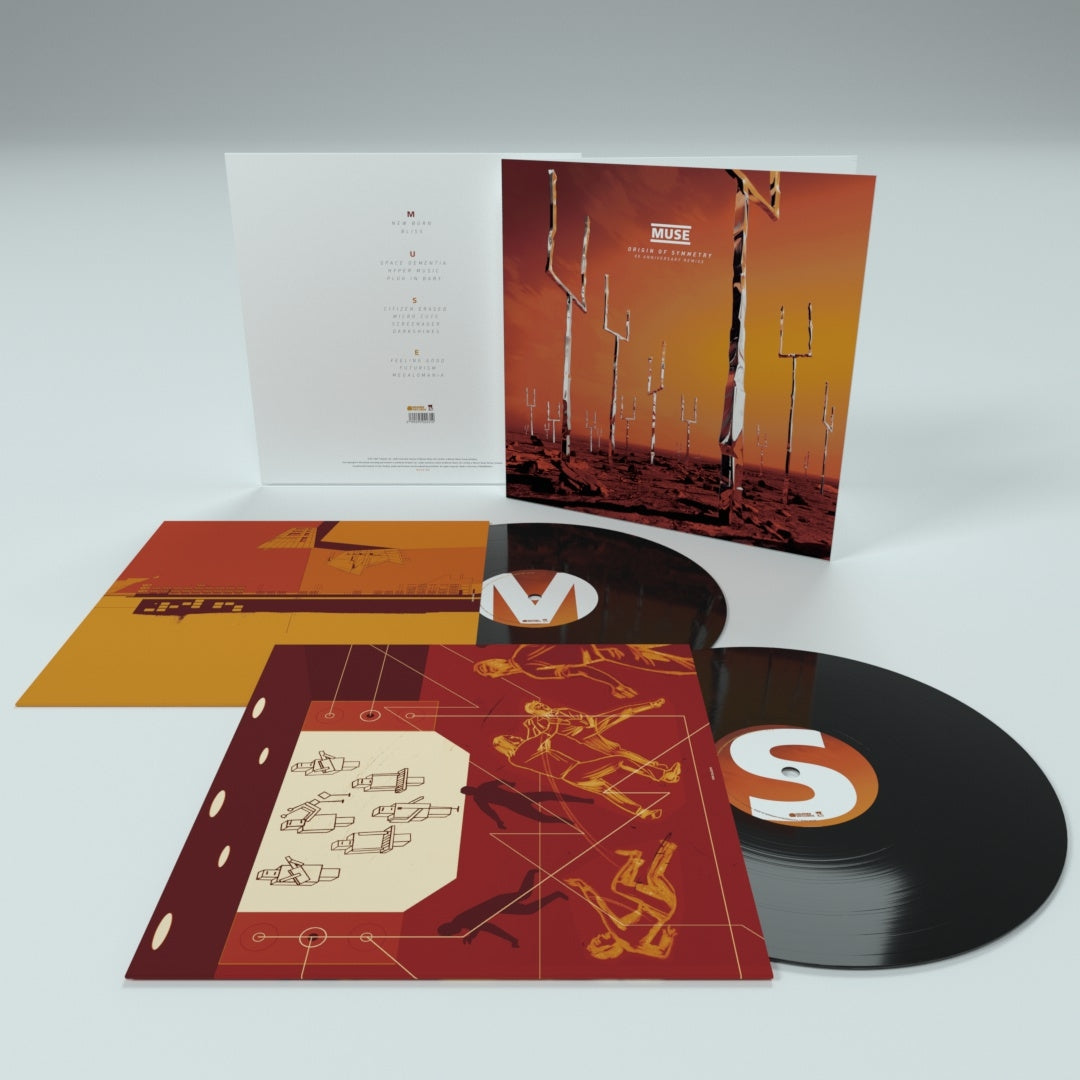 Origin of Symmetry (XX Anniversary RemiXX) Standard Black Vinyl